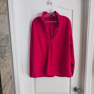 Eddie Bauer 3/4 Zip Polartec Fleece Long Sleeve Top